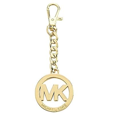 michael kors gold tone key chain bag charm|MK Michael Kors Handbag Bag Charm Key Chain Gold Tone .